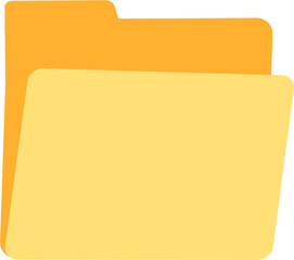 yellow folder