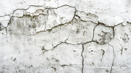 Obraz premium white concrete wall. In the center is a large