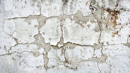 Obraz premium white concrete wall. In the center is a large