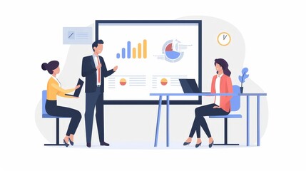 Explain how to use white backgrounds effectively in PowerPoint presentations.