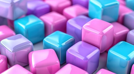 Obraz premium abstract background of cubes