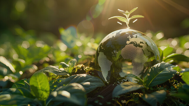 sustainable environmental friendly goal development green business strategy global net zero carbon neutral target emission reduction