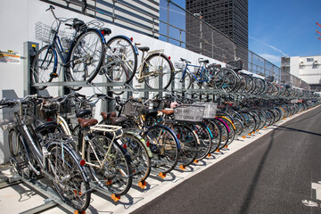 マンション・アパートの駐輪場