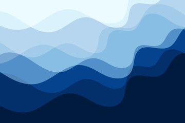abstract liquid background with gradient blue