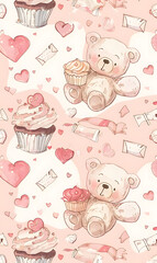 Valentine's Day cartoon cards