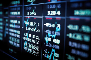 Obraz premium generated illustration of trading screen