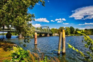 Glienicker Brücke - Potsdam - Germany - Glienicker Brücke - Brandenburg - Havel - Fachwerkbrücke...