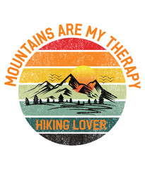 Hiking Lover: Mountains Are My Therapy 