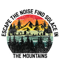 Hiking Lover: Escape The Noise Find Solace In The Mountain
