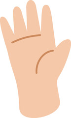 Cartoon Hand Gesture