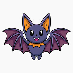 Halloween Bat Vector Graphic Design