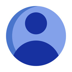 Profile Icon on Round Shape