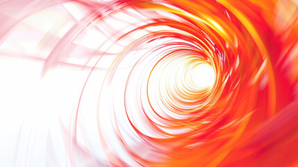 Obraz premium Abstract decorative background with swirling patterns in red and orange colors
