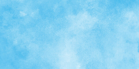 shiny and clear painted light blue clouds watercolor background, sky clouds for wallpaper backdrop background, The summer is colorful clearing day Good weather with natural blue clouds.
