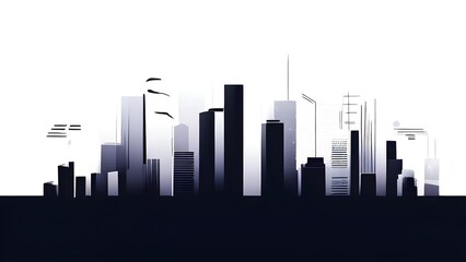 Obraz premium abstract wallpaper illustration symbolizing finance and business