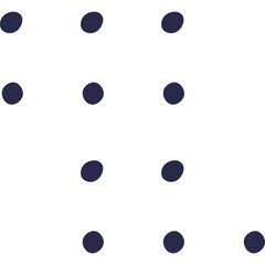 Abstract Dot Decoration