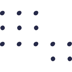 Abstract Dot Decoration