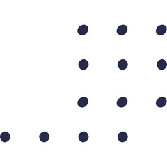 Abstract Dot Decoration