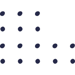 Abstract Dot Decoration