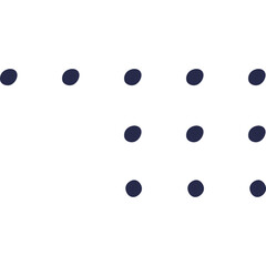 Abstract Dot Decoration