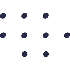 Abstract Dot Decoration