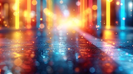 Fototapeta premium background of lights