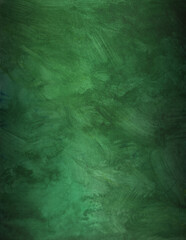 green painted background