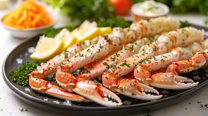 Delicious Crab Legs Appetizer