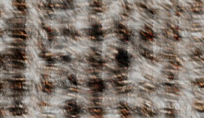 Patterned glass texture background. Light reflection displacement texture with fluted 3d glass effect