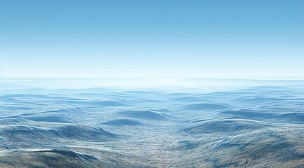 blue sea and blue sky