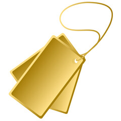 gold tag
