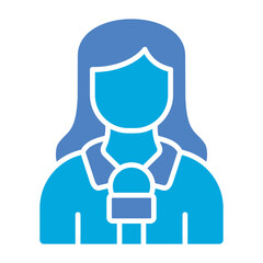 Obraz premium Journalist Icon