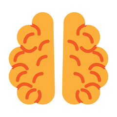 Neurology Vector Flat Icon Design