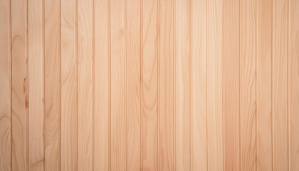 Fototapeta premium Close-up of a wood panel, showcasing the natural grain and texture of the wood. Perfect for backgrounds and design.