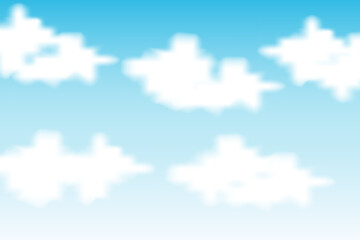 vector cloud summer element image