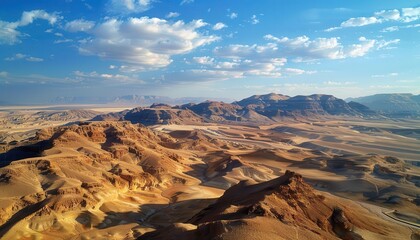 Fototapeta premium How do desert landscapes influence local and regional climates