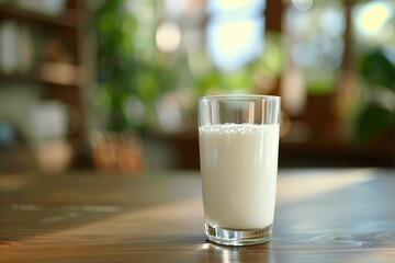 World Milk Day celebration with glass of milk on desk.