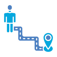 Location Distance Icon