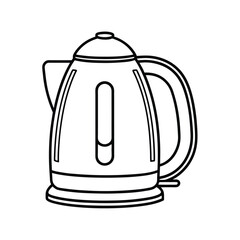 electric kettle vector