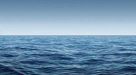 Obraz premium blue sea and blue sky