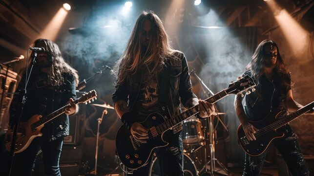 metal rock band - Powered by Adobe