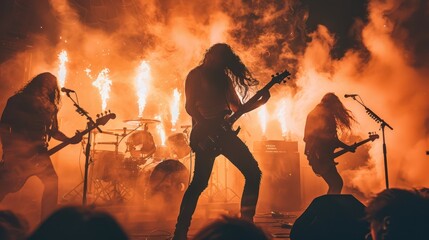 metal rock band
