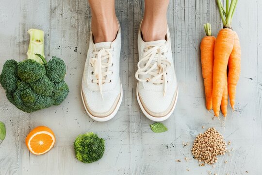 Morning Vibes: Diverse People Enjoying Activities Like Jogging, Breakfast, and Beach Yoga