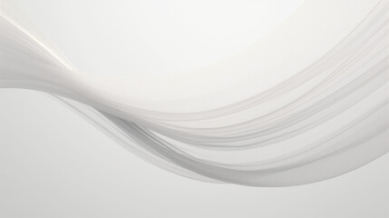 Obraz premium minimalist abstract waves with smooth grayscale transitions and fluid motion