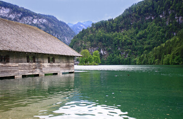 Fototapeta premium lake in the mountains