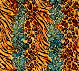 leopar skin,leopard and zebra texture pattern