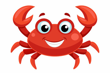 Cute Crab Vector illustration