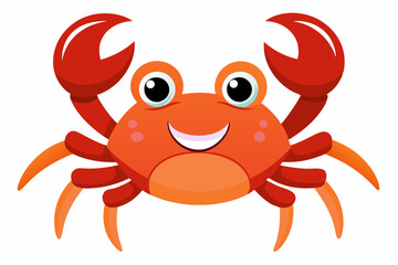 Cute Crab Vector illustration