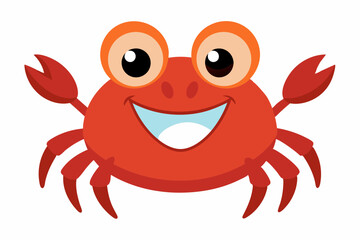 Cute Crab Vector illustration