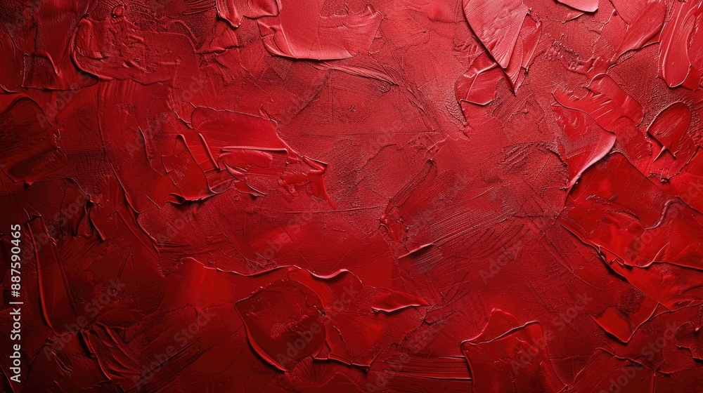Poster red textured wallpaper with blank space for text or design